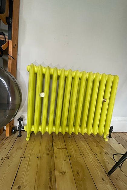 New custom radiator fitted